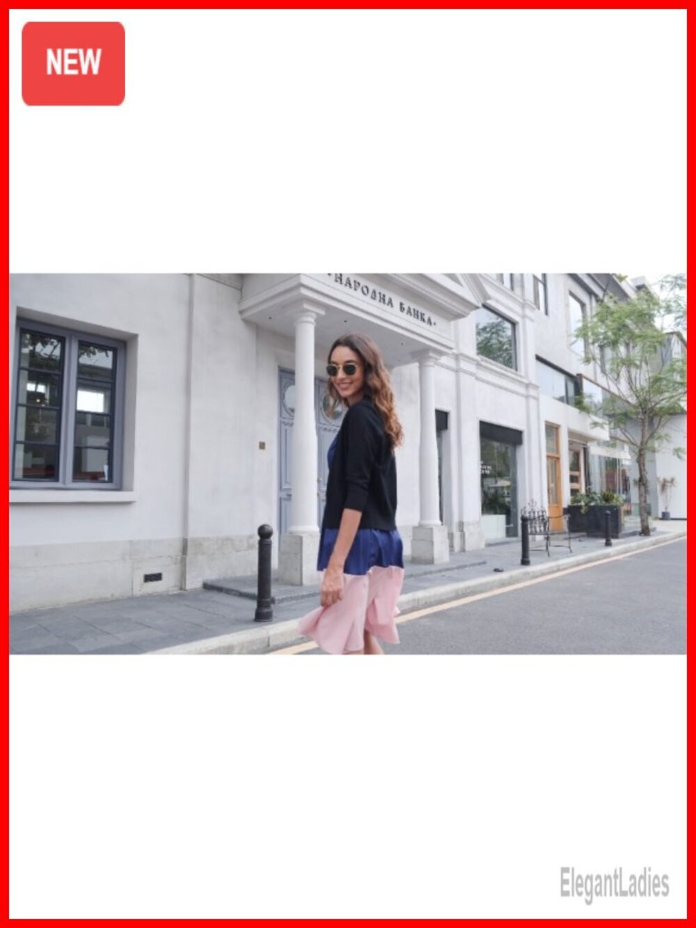 Women's Cropped Cardigan 3/4 Sleeve Open Front Shrug Soft Stretchy - Picture 3 of 3
